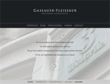 Tablet Screenshot of gassauer.com